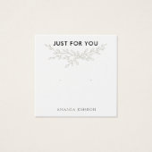 分岐スモダンタッドア自然リング表示カード (正面)