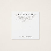 分岐スモダンタッドア自然リング表示カード (正面)