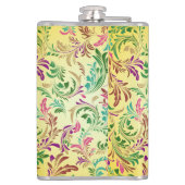 分岐パターンデザイン-444555 フラスク (裏面)