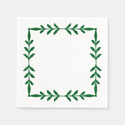 分岐フレームナプキン スタンダードカクテルナプキン (正面)