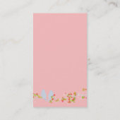 分岐プロファイルカード上の鳥 名刺 (裏面)