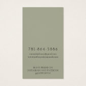 分岐モダンア自然リング表示カード (裏面)