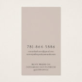 分岐モダンア自然リング表示カード (裏面)