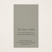 分岐モダンア自然リング表示カード (裏面)