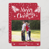 分岐モダン写真 シーズンカード (正面/裏面)