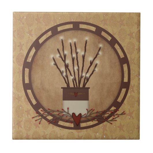 分岐照明タイル タイル (正面)