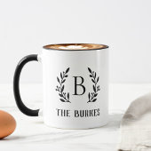 分岐素朴ファミリーモノグラム マグカップ