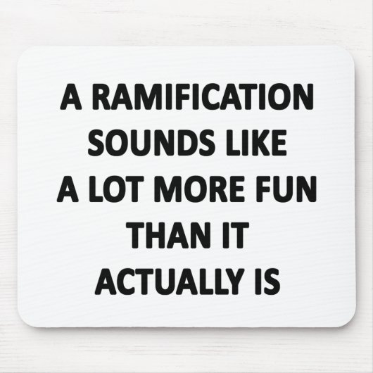 分岐 マウスパッド (正面)