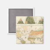 分布植生 マグネット (正面/裏面)