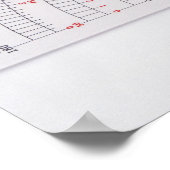 分度器 ポスター (角)