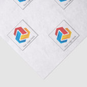 分散させたロゴ 薄葉紙 (詳細)