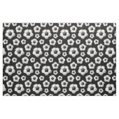 分散させた光沢のある円形のサッカーボール ファブリック (ファットクウォーター)