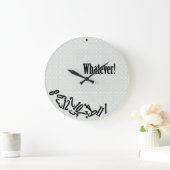 -分散させた数ものは何でも ラージ壁時計 (ホーム)