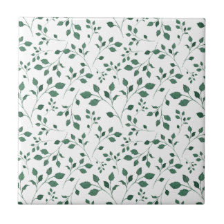 分散させた水彩画花の継ぎ目が無いパターン タイル