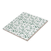 分散させた水彩画花の継ぎ目が無いパターン タイル (側面)