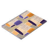 分散ジオメトリ線：抽象芸術アート ノートブック (左側)