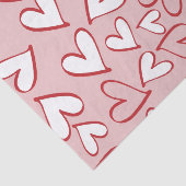 分散ハートパターン10インチx 15インチティッシュペーパー 薄葉紙 (詳細)