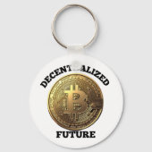分散型未来 ビットコイン キーホルダー (裏面)