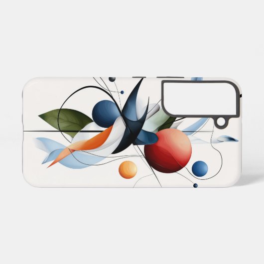 分散 SAMSUNG GALAXYケース (裏面横)