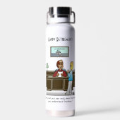 分数（白） ウォーターボトル (背面)