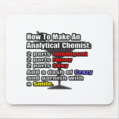 分析化学者を作る方法 マウスパッド (正面)