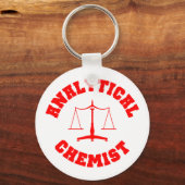 分析化学者キーチェーン キーホルダー (正面)