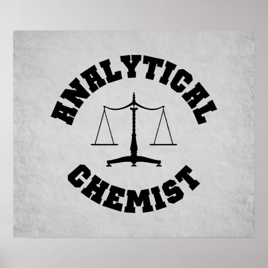 分析化学者ポスター ポスター (正面)