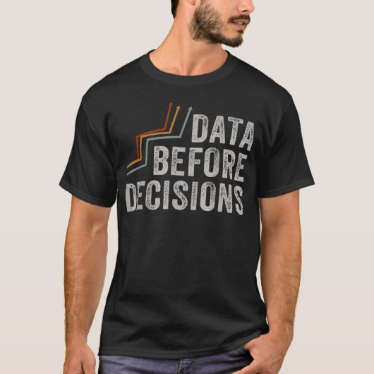 分析的思考データ事前 Tシャツ (正面)