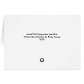 分析視点マシンを持つアーティスト (裏面横)