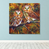 分枝バディ キャンバスプリント (インサイチュ (ウッドフロア))