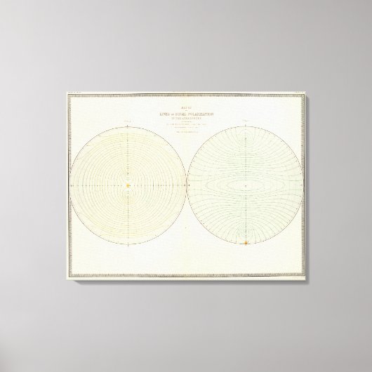 分極雰囲気 キャンバスプリント (正面)