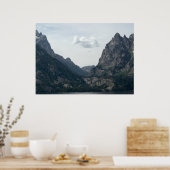 分水嶺プリント ポスター (キッチン)