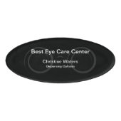 分注オプティカモダンー 名札 (正面)