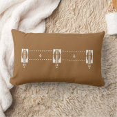 「分点」の芸術及び技術色! ランバークッション (ブランケット)