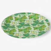 分裂したシャムロック ペーパープレート (アングル)