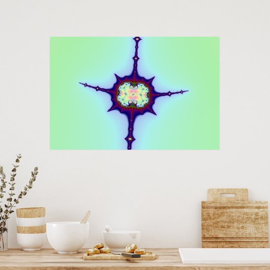 分裂フラクタル ポスター (キッチン)