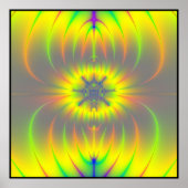 分裂フラクタル ポスター (正面)