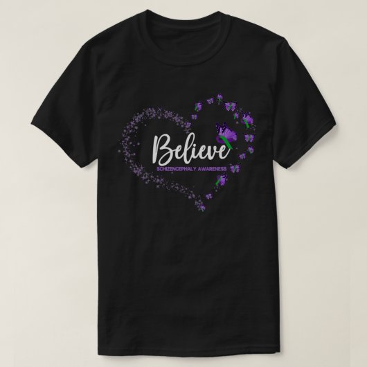 分裂脳認識度蝶信じ類 Tシャツ (デザイン正面)
