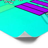 分解を構成する分数=数学ポスター ポスター (角)