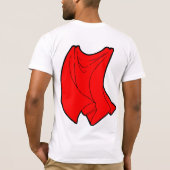 分身を: 赤い岬 Tシャツ (裏面)