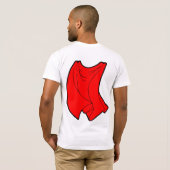 分身を: 赤い岬 Tシャツ (裏面フル)