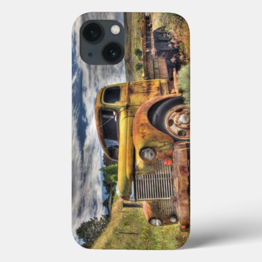 分野で断念される古いトラック Case-Mate iPhoneケース (裏面)