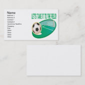 分野にそれを取って下さい 名刺 (正面/裏面)