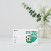 分野にそれを取って下さい 名刺 (スタンド正面)