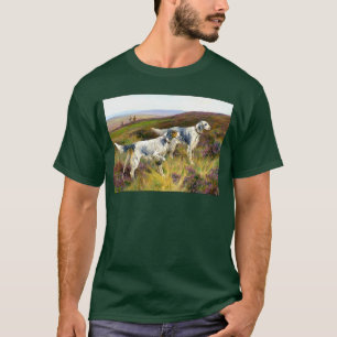 分野のアーサーWardle - 2人の英国セッター Tシャツ