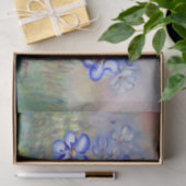 分野のファインアートの絵画の青い野生の花 薄葉紙 (ギフト)