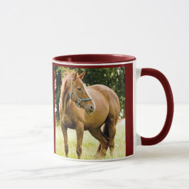 分野のマグの馬(ロバ) マグカップ