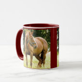 分野のマグの馬(ロバ) マグカップ (正面左)