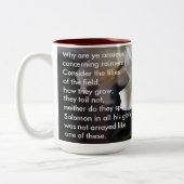 分野のユリ-マグ ツートーンマグカップ (左)