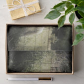 分野の塀の後ろの小さく白い子ヒツジ 薄葉紙 (ギフト)